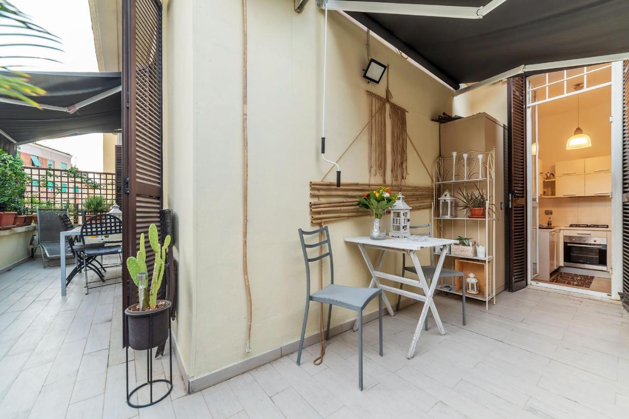 Penthouse Apartment With Terrace Close To Vatican โรม ภายนอก รูปภาพ